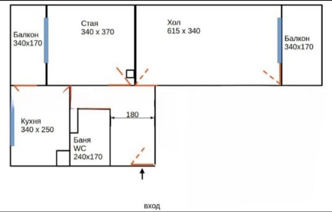 Двустаен апартамент в София, Център - 65 кв.м за 1099 €/кв.м - Снимка #1