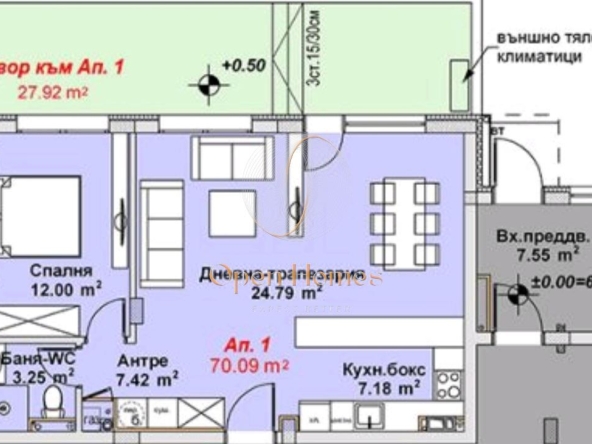 Двустаен апартамент в София, Бояна - 98 кв.м за 1688 €/кв.м - Снимка #1
