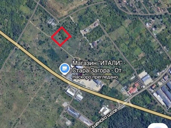 Парцел в Стара Загора, Самара 3 - 3591 кв.м за 13 €/кв.м - Снимка #1