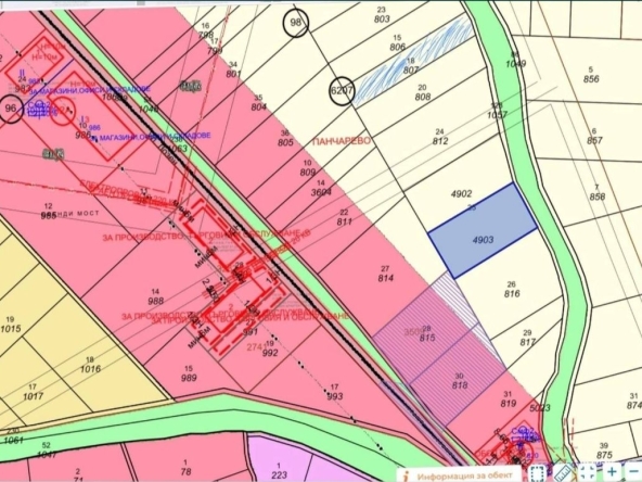 Парцел в София, Симеоново - 3700 кв.м за 125 €/кв.м - Снимка #1