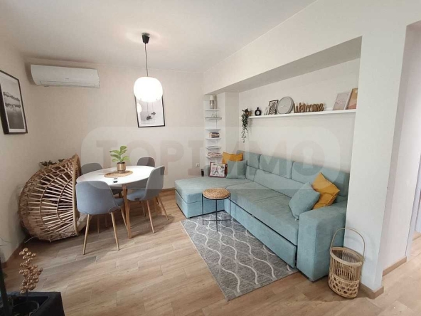 Дава се под наем Двустаен апартамент в Варна, Виница - 65 кв.м за 586.5 € - Снимка #1