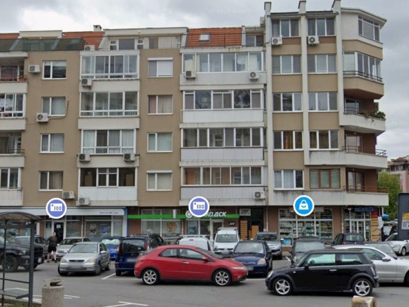 Дава се под наем Двустаен апартамент в Бургас, Меден рудник - зона Б - 52 кв.м за 382.5 € - Снимка #1