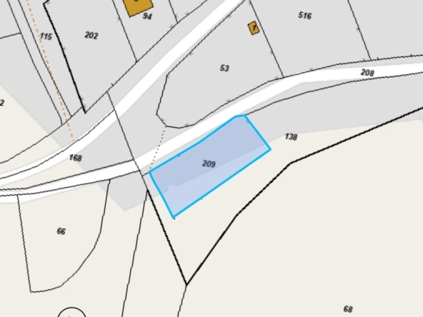 Парцел в с. Раховци, Област Габрово - 500 кв.м за 12 €/кв.м - Снимка #1