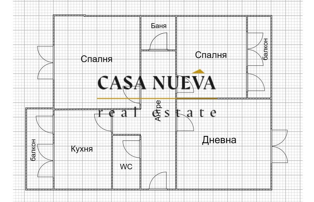 Тристаен апартамент в София, Борово - 76 кв.м за 2040 €/кв.м - Снимка #1