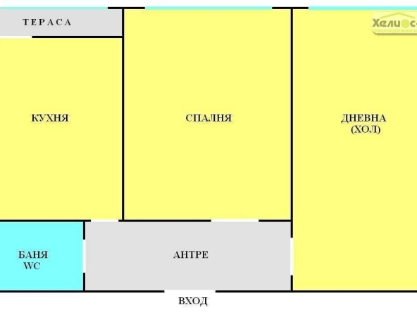 Двустаен апартамент в Монтана, Младост 2 - 61 кв.м за 1087 €/кв.м - Снимка #1