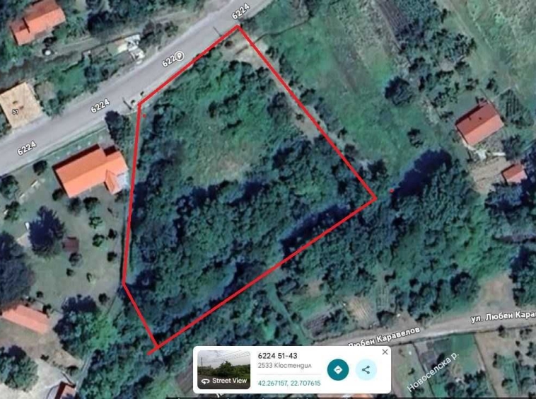 Парцел в с. Слокощица, Област Кюстендил - 1500 кв.м за 1 €/кв.м - Снимка #1