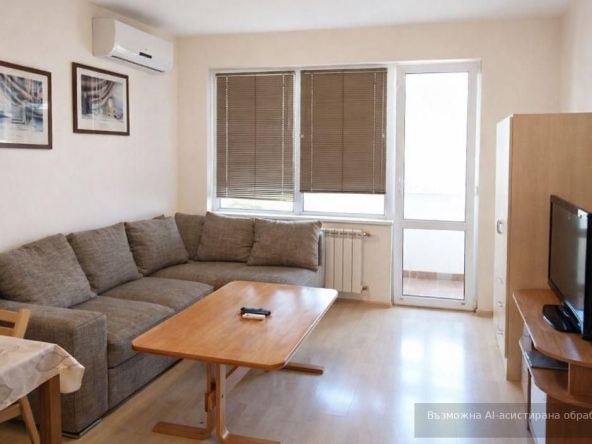 Дава се под наем Двустаен апартамент в Варна, Трошево - 55 кв.м за 448.8 € - Снимка #1