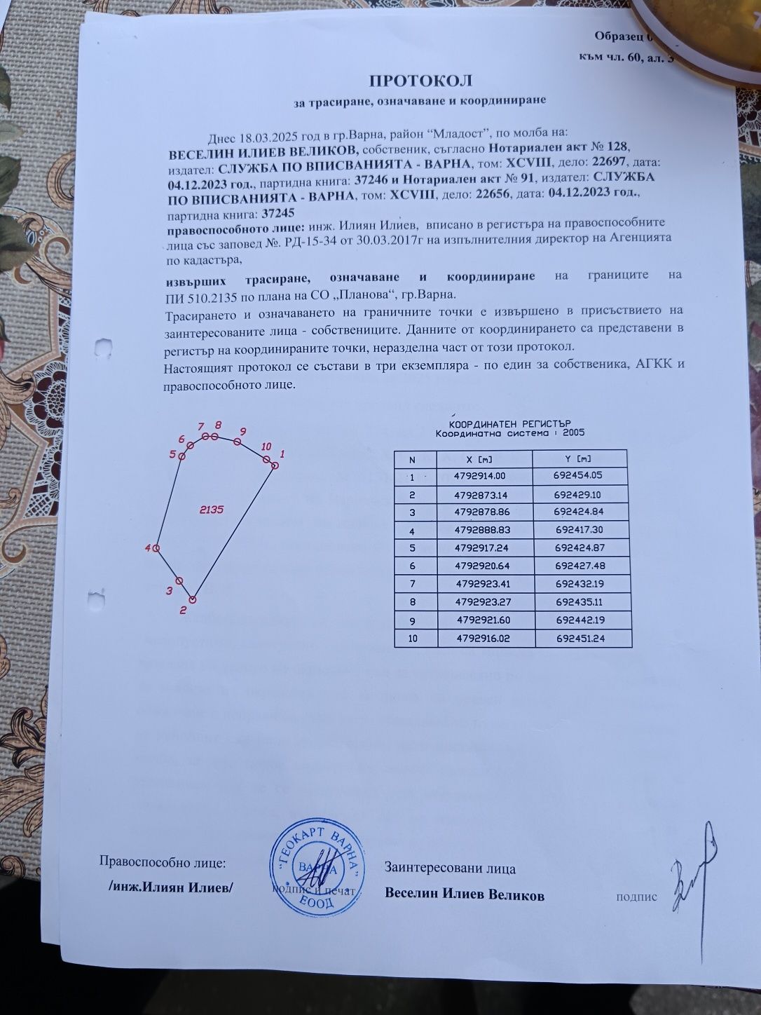 Парцел в Варна, м-т Балам Дере - 1000 кв.м за 100 €/кв.м - Снимка #1