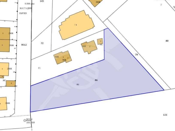 Парцел в Пловдив, Индустриална зона - Север - 6825 кв.м за 31 €/кв.м - Снимка #1