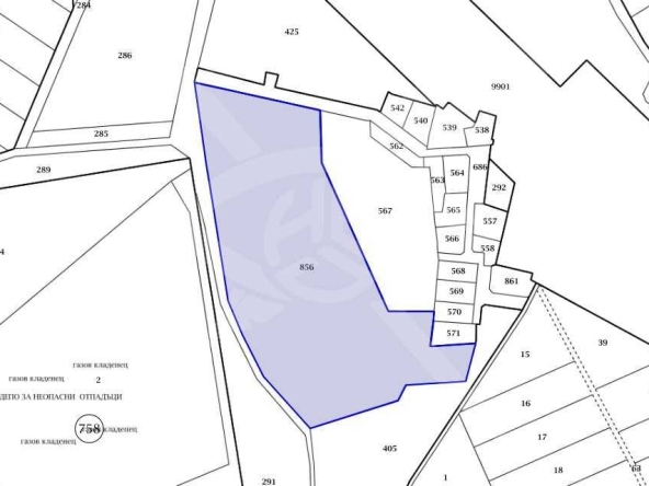 Парцел в Раковски - 28712 кв.м за 5 €/кв.м - Снимка #1