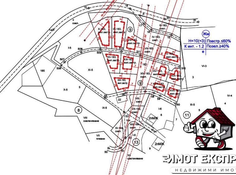 Парцел в Асеновград - 276 кв.м за 11 €/кв.м - Снимка #1