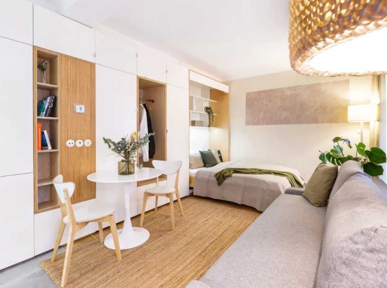 Дава се под наем Едностаен апартамент в Пловдив, Христо Смирненски - 32 кв.м за 199.41 € - Снимка #1