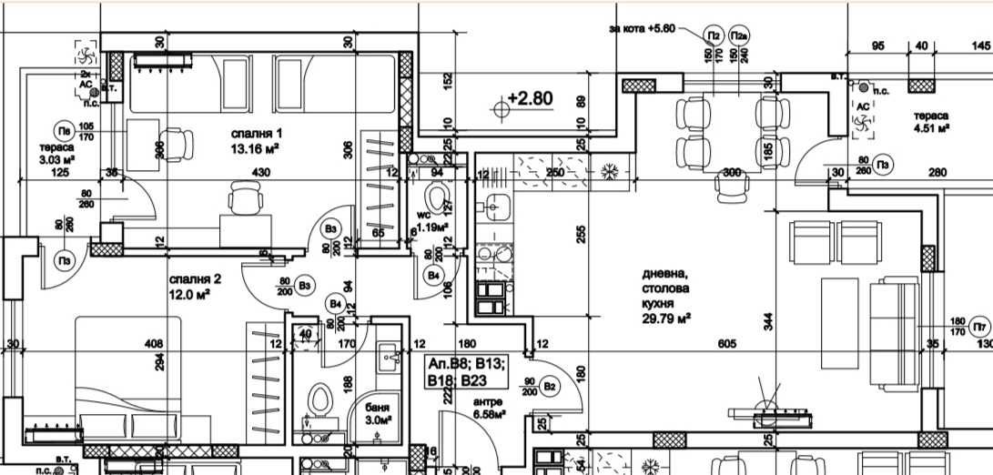 Тристаен апартамент в Пловдив, Кючук Париж - 108 кв.м за 730 €/кв.м - Снимка #1