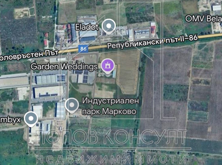 Парцел в Пловдив, Южен - 12249 кв.м за 40 €/кв.м - Снимка #1