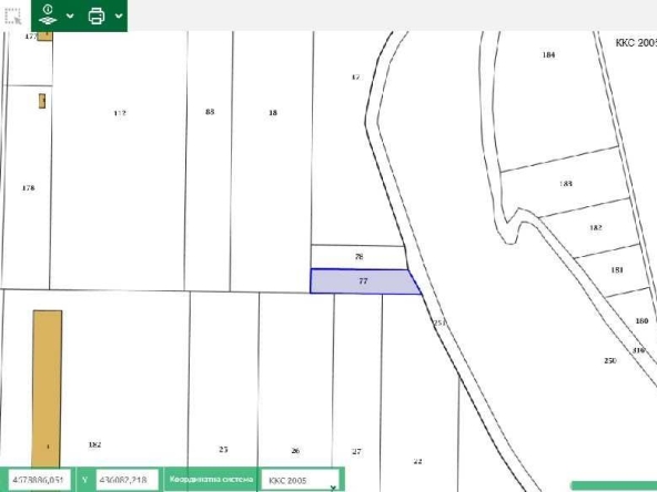 Земеделски имот в с. Труд, Област Пловдив -  кв.м за 30 €/дка - Снимка #1