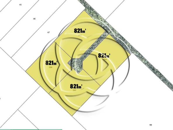 Парцел в с. Хераково, Област София-област - 821 кв.м за 40 €/кв.м - Снимка #1