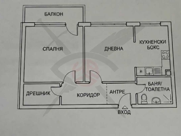 Двустаен апартамент в Варна, Окръжна болница - 56 кв.м за 1530 €/кв.м - Снимка #1