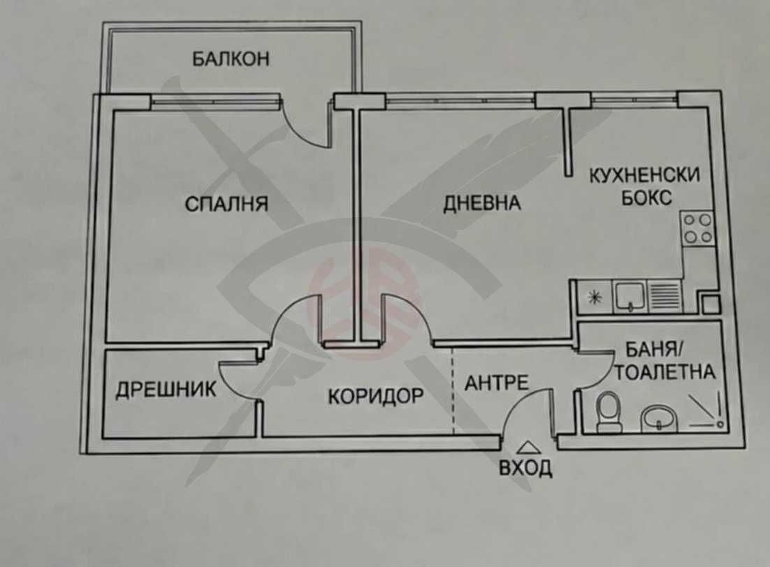 Двустаен апартамент в Варна, Окръжна болница - 56 кв.м за 1530 €/кв.м - Снимка #1