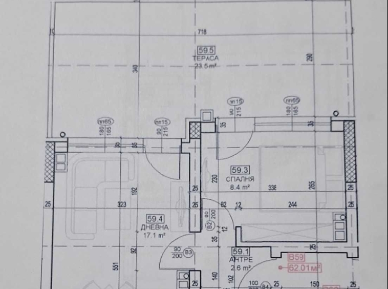 Двустаен апартамент в София, Малинова долина - 70 кв.м за 1436 €/кв.м - Снимка #1