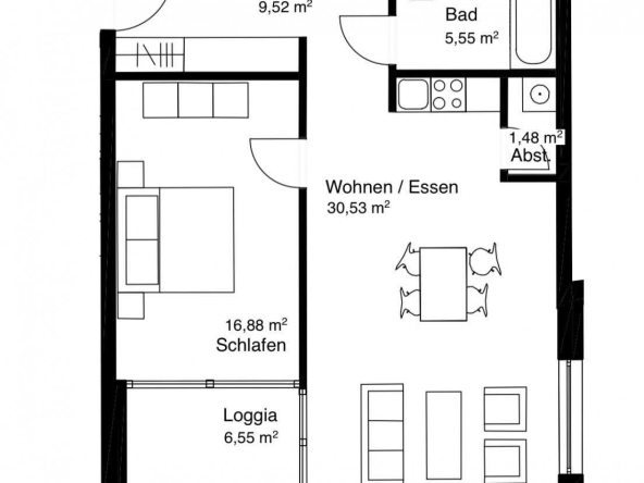 Дава се под наем Двустаен апартамент в София, Кръстова вада - 67 кв.м за 912.9 € - Снимка #1