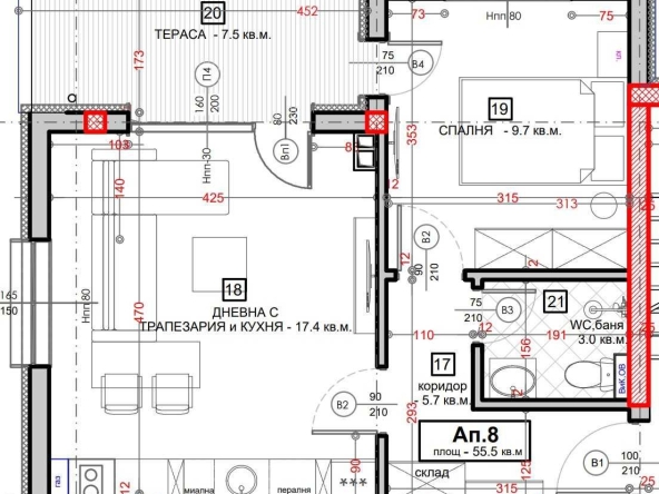 Двустаен апартамент в Велинград - 61 кв.м за 1000 €/кв.м - Снимка #1
