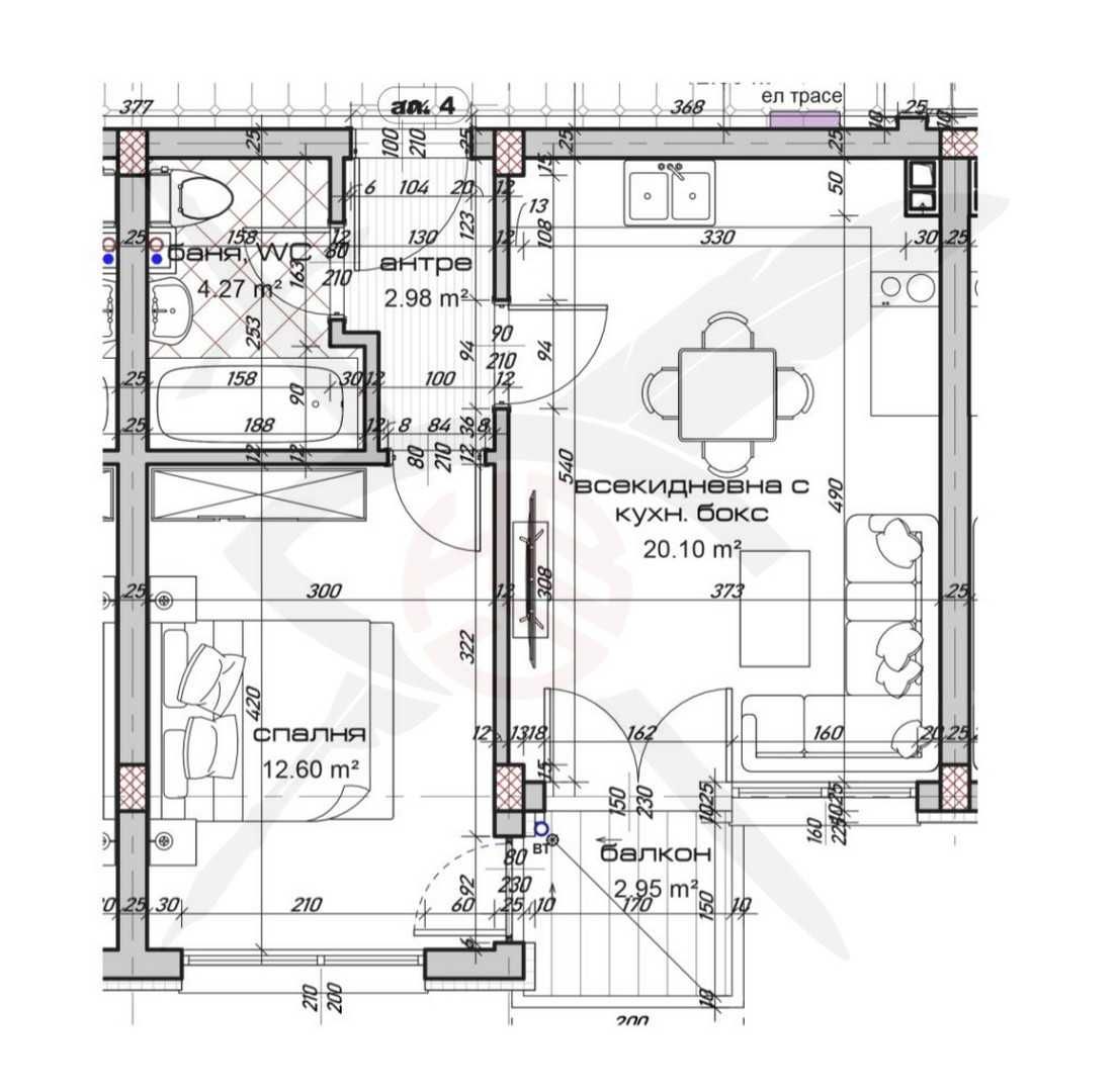 Двустаен апартамент в Варна, Виница - 62 кв.м за 983 €/кв.м - Снимка #1