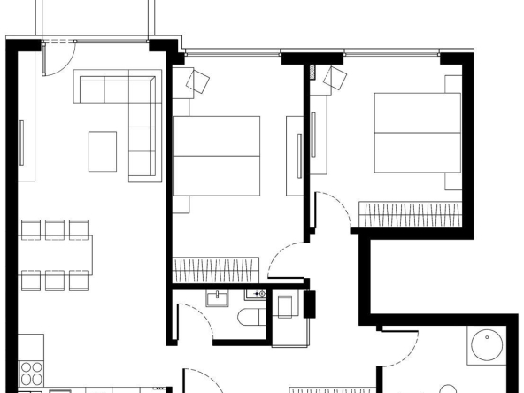 Тристаен апартамент в София, Малинова долина - 107 кв.м за 1358 €/кв.м - Снимка #1