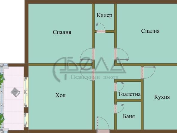 Тристаен апартамент в София, Красно село - 87 кв.м за 2242 €/кв.м - Снимка #1