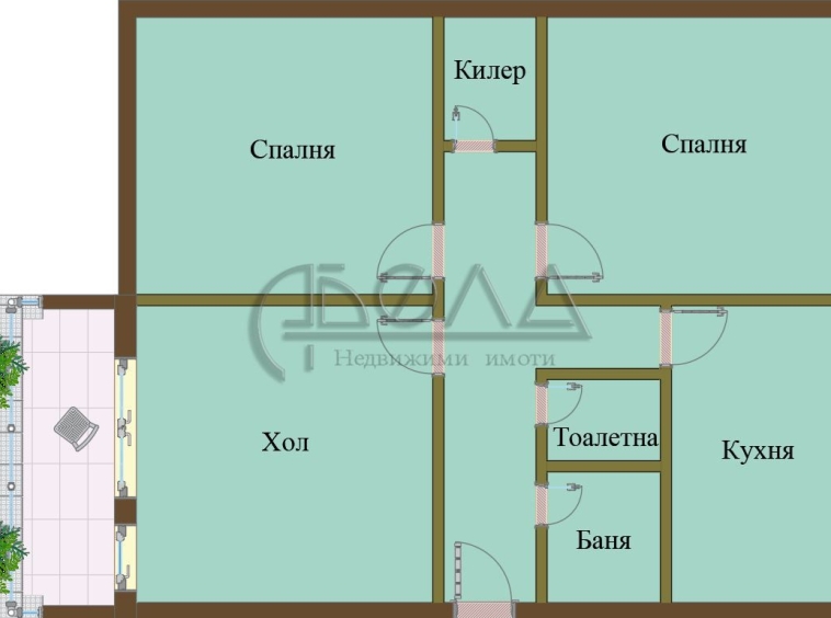 Тристаен апартамент в София, Красно село - 87 кв.м за 2242 €/кв.м - Снимка #1