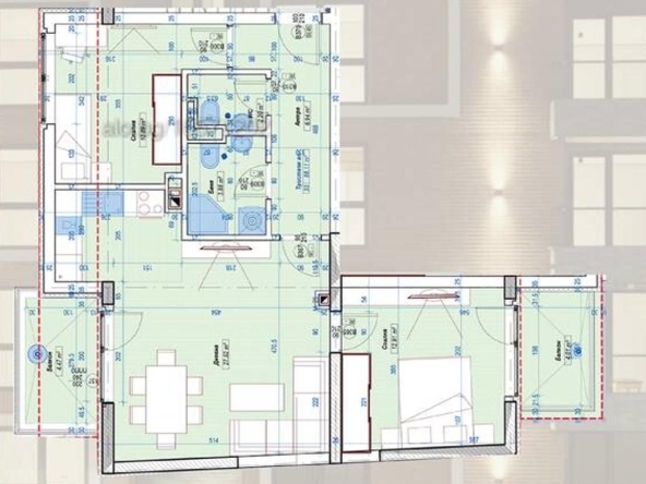 Тристаен апартамент в София, Слатина - 107 кв.м за 2221 €/кв.м - Снимка #1
