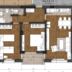 Тристаен апартамент в София, Левски В - 96 кв.м за 1806 €/кв.м - Снимка #1