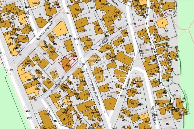 Парцел в Пловдив, Център - 487 кв.м за 1397 €/кв.м - Снимка #1