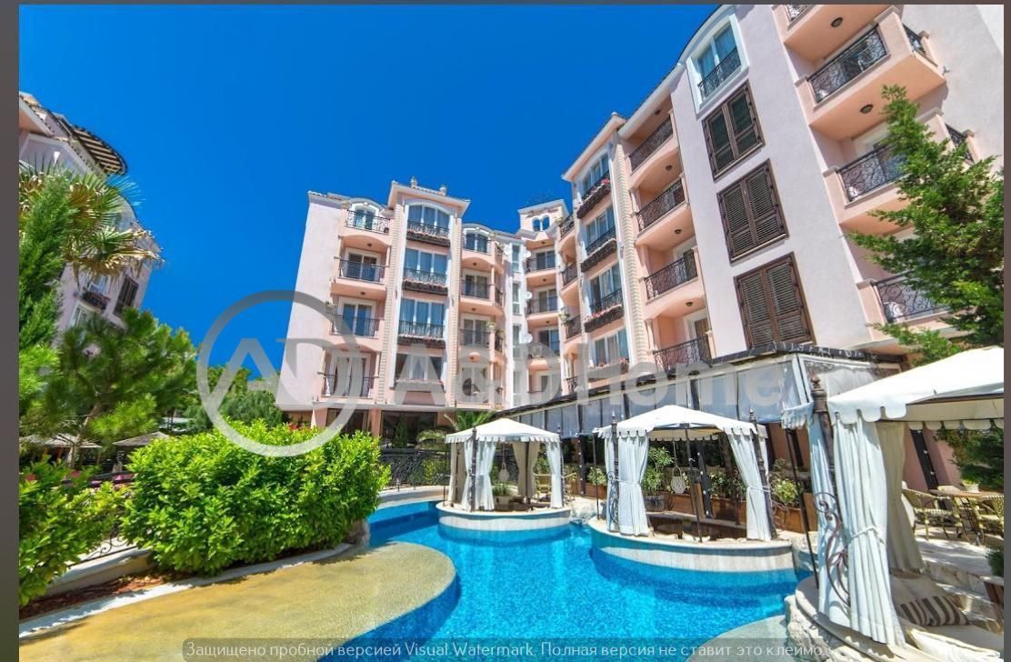 Двустаен апартамент в к.к. Слънчев бряг - 52 кв.м за 1327 €/кв.м - Снимка #1