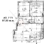 Тристаен апартамент в Варна, Гръцка махала - 139 кв.м за 1503 €/кв.м - Снимка #1