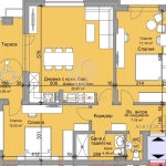 Тристаен апартамент в Пловдив, Остромила - 115 кв.м за 1273 €/кв.м - Снимка #1