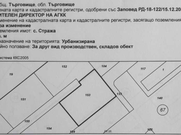 Парцел в с. Стража, Област Търговище - 903 кв.м за 29 €/кв.м - Снимка #1