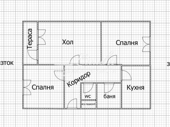 Тристаен апартамент в Шумен, Добруджански - 76 кв.м за 1383 €/кв.м - Снимка #1