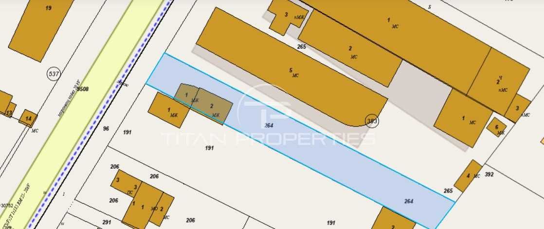 Парцел в Пловдив, Коматево - 557 кв.м за 288 €/кв.м - Снимка #1