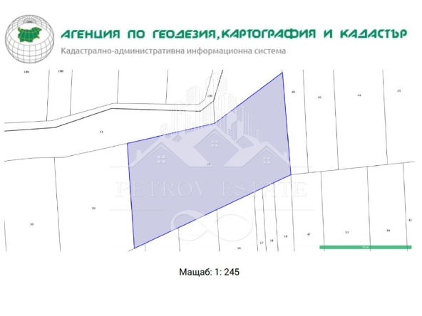 Парцел в Велинград - 4590 кв.м за 10 €/кв.м - Снимка #1
