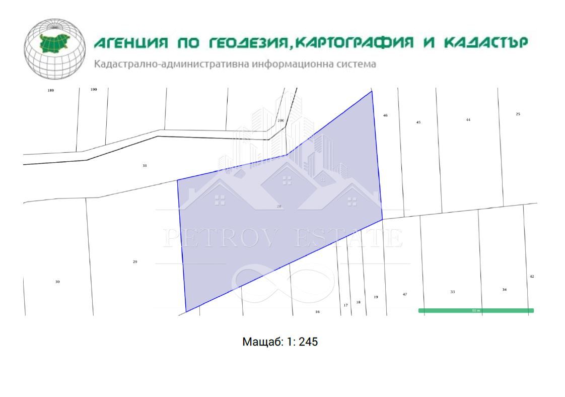 Парцел в Велинград - 4590 кв.м за 10 €/кв.м - Снимка #1