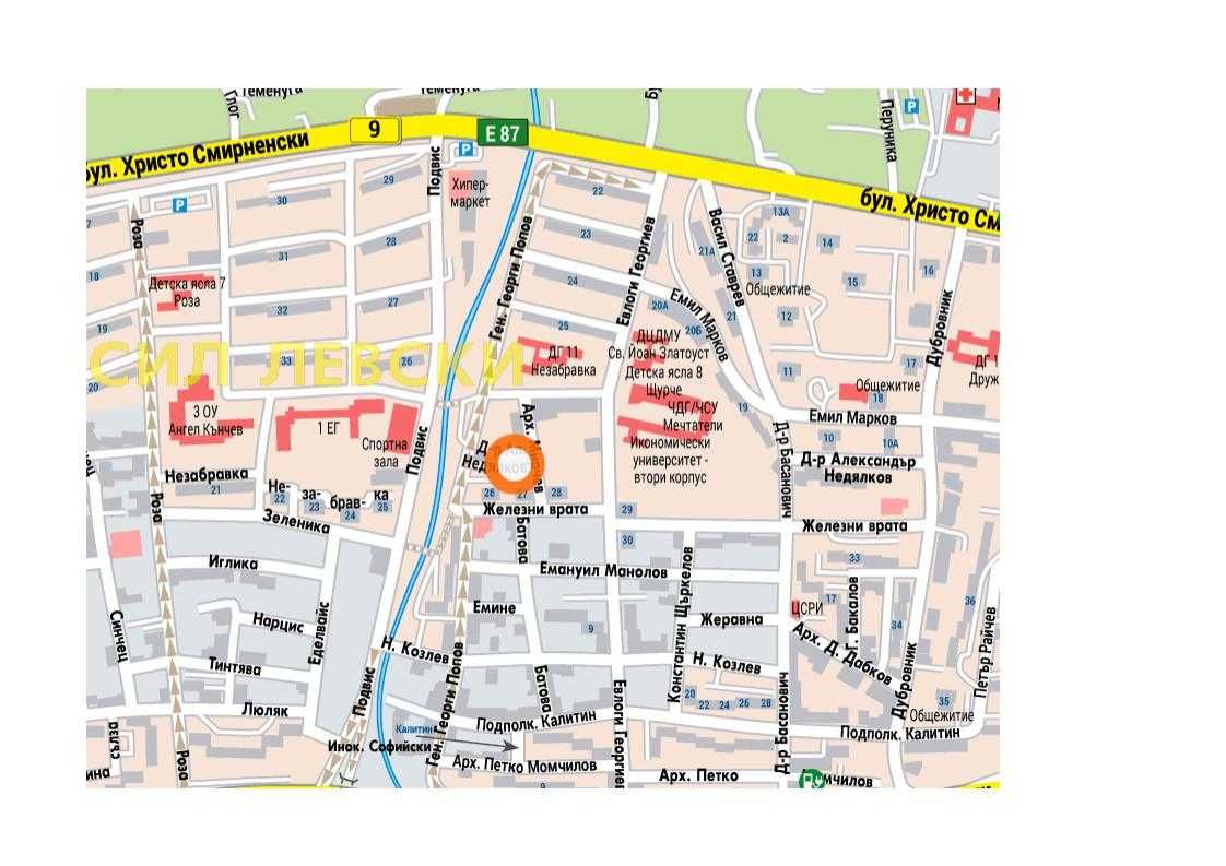 Дава се под наем Гараж / Паркомясто в Варна, Левски - 3 кв.м за 24.48 € - Снимка #1