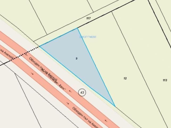 Парцел в с. Равда, Област Бургас - 1359 кв.м за 45 €/кв.м - Снимка #1