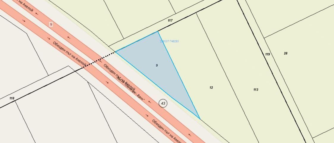 Парцел в с. Равда, Област Бургас - 1359 кв.м за 45 €/кв.м - Снимка #1