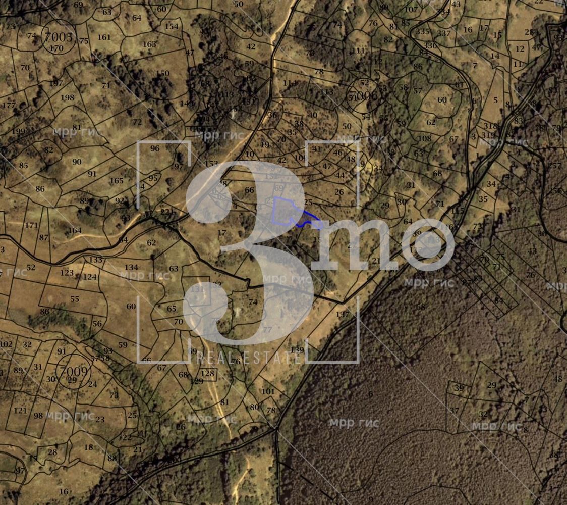 Парцел в с. Бистрица, Област София-град - 2000 кв.м за 20 €/кв.м - Снимка #1