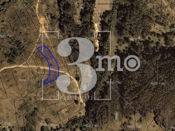 Парцел в с. Бистрица, Област София-град - 2200 кв.м за 35 €/кв.м - Снимка #1