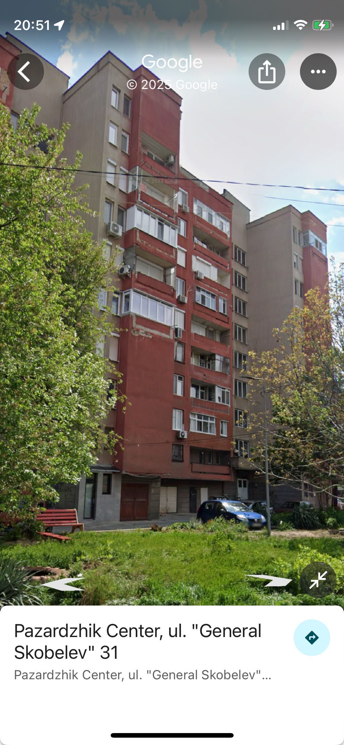Дава се под наем Тристаен апартамент в Пазарджик, Център - 83 кв.м за 214.2 € - Снимка #1
