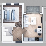 Двустаен апартамент в София, Център - 59 кв.м за 1017 €/кв.м - Снимка #1