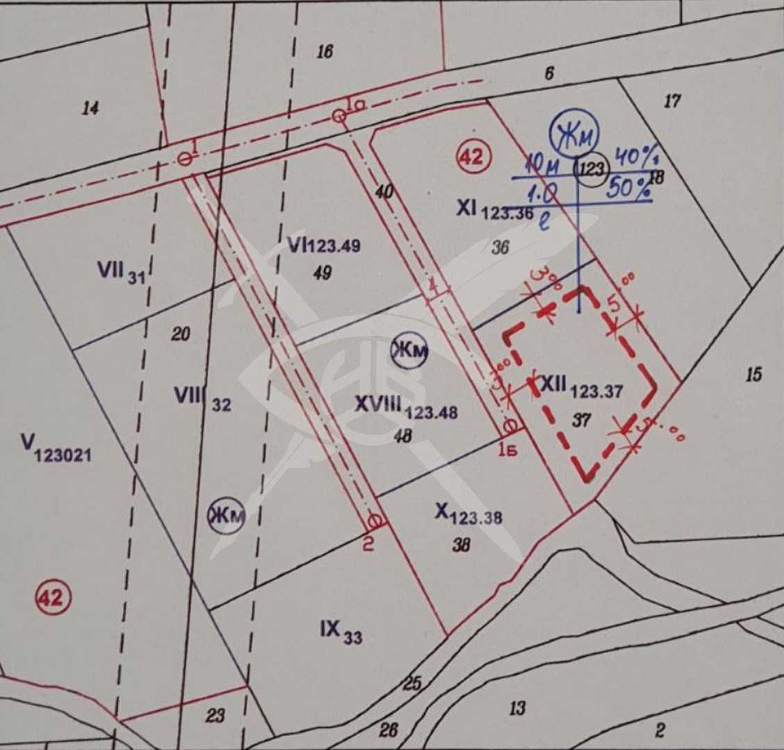 Парцел в с. Хераково, Област София-област - 697 кв.м за 173 €/кв.м - Снимка #1