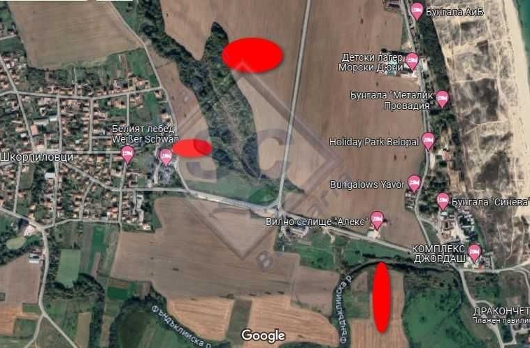 Парцел в с. Шкорпиловци, Област Варна - 3000 кв.м за 23 €/кв.м - Снимка #1