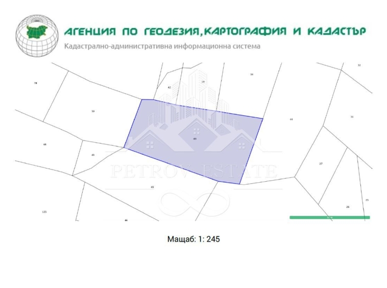 Парцел в Велинград - 3740 кв.м за 10 €/кв.м - Снимка #1